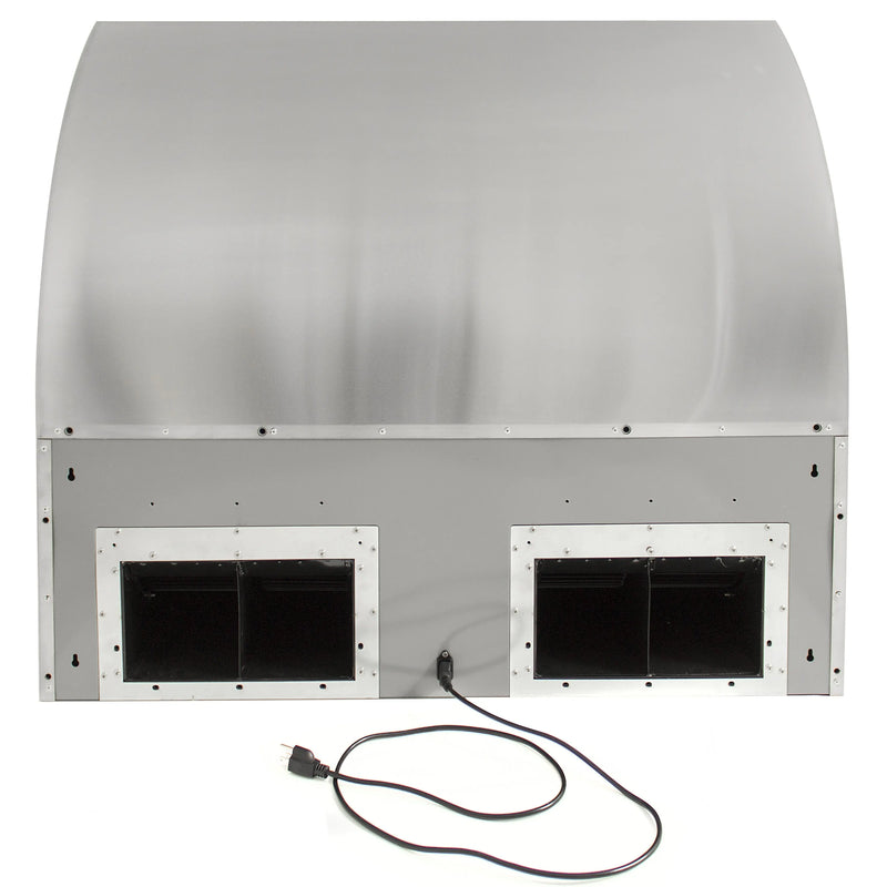 Blaze 36 in. Stainless Steel Outdoor Vent Hood with 2,000 CFM (BLZ-36-VHOOD) - Agent BBQ