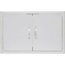 Blaze 40" Double Door With Paper Towel Holder in Stainless Steel Finish (BLZ-AD40-R) - Agent BBQ