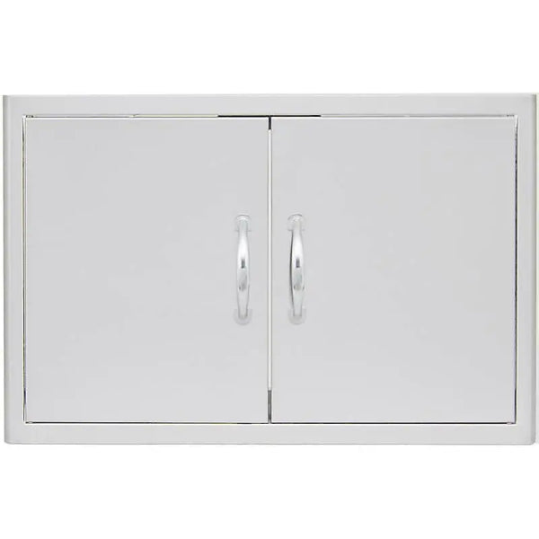 Blaze 40" Double Door With Paper Towel Holder in Stainless Steel Finish (BLZ-AD40-R) - Agent BBQ