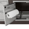Blaze 40" Double Door With Paper Towel Holder in Stainless Steel Finish (BLZ-AD40-R) - Agent BBQ