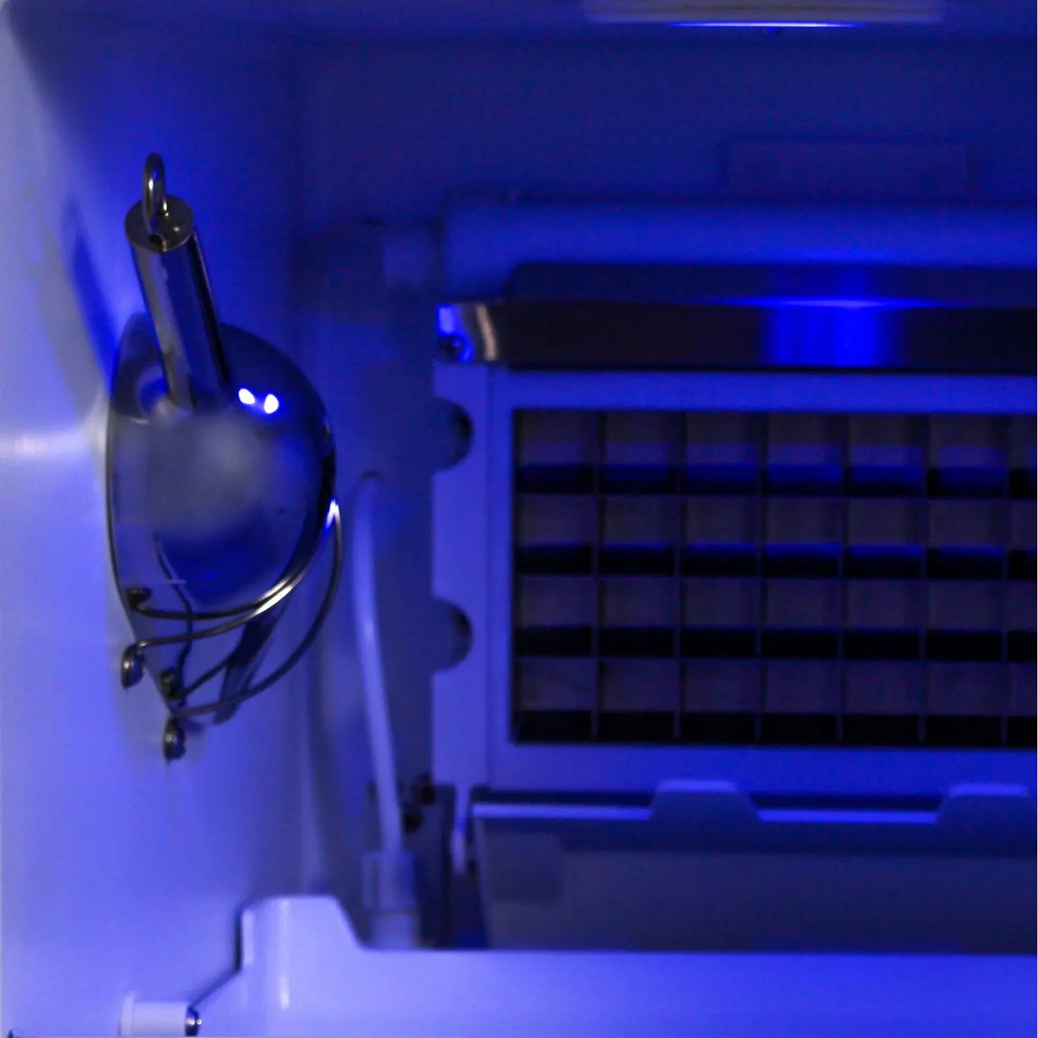 Blaze 50 Lb. 15-Inch Outdoor Rated Ice Maker With Gravity Drain - BLZ-ICEMKR-50GR - Agent BBQ