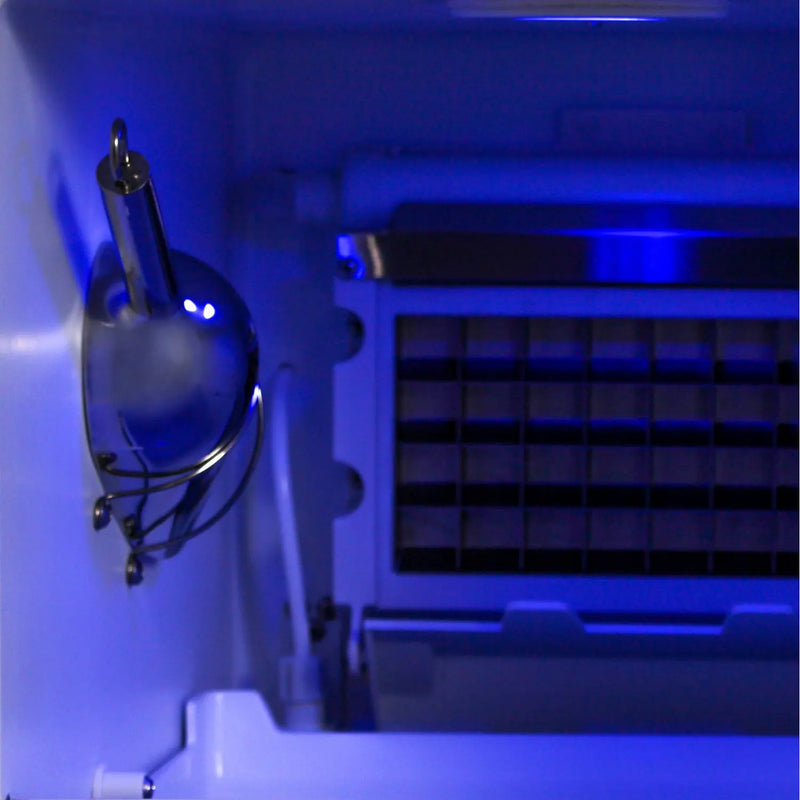 Blaze 50 Lb. 15-Inch Outdoor Rated Ice Maker With Gravity Drain - BLZ-ICEMKR-50GR - Agent BBQ