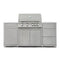 Blaze 6-Foot Stainless Steel BBQ Island with Premium LTE 32-Inch 4-Burner Grill - Agent BBQ
