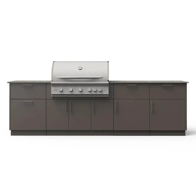 Blaze High Noon 10-Ft Outdoor Kitchen Island w/ 40-Inch Premium LTE+ Grill - Agent BBQ