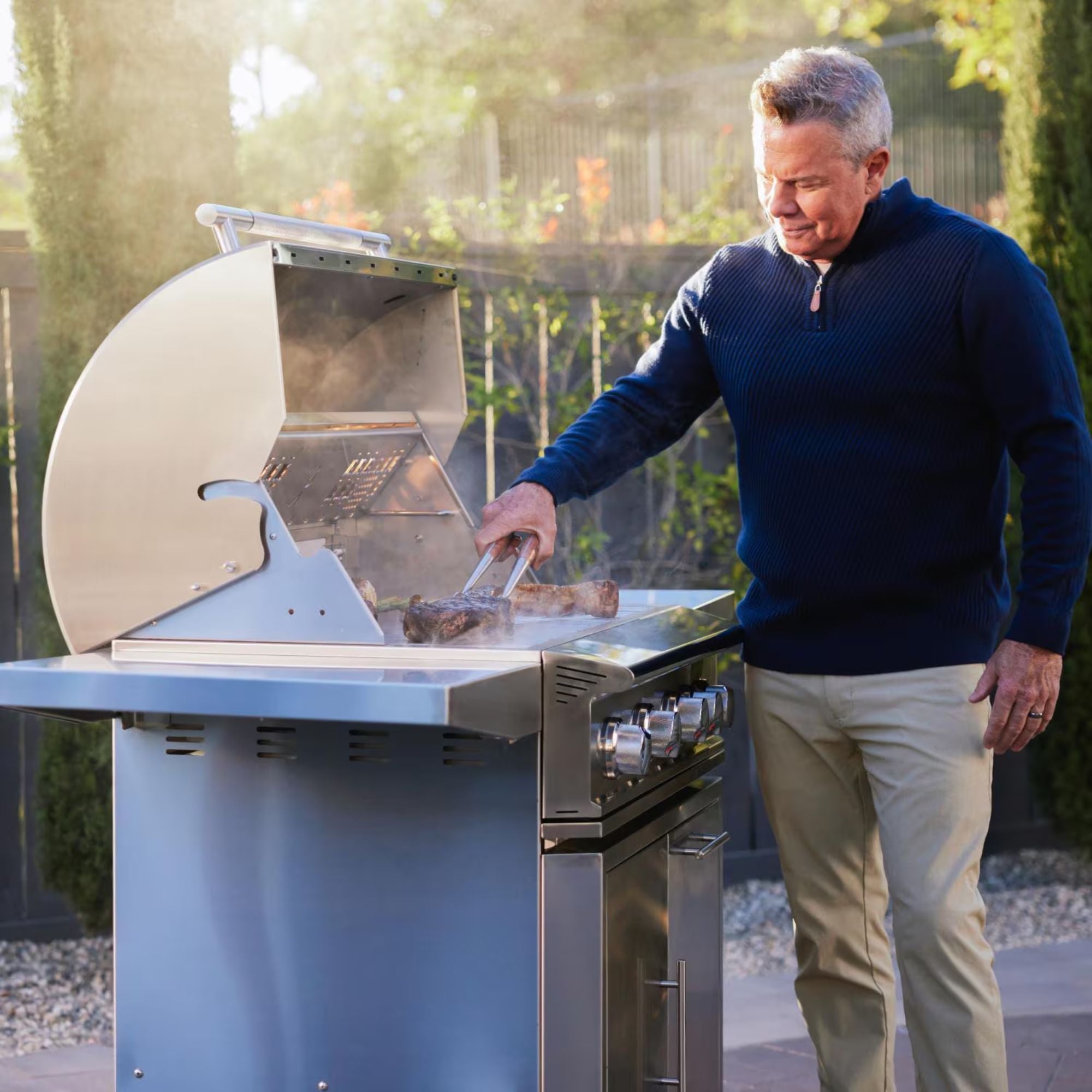 Blaze LTE PRO 32-Inch 4-Burner Freestanding Gas Grill w/ Digital Temperature Screen & Rear Infrared Burner Blaze Grills