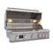 Blaze LTE PRO 40-Inch 5-Burner Built-in Gas Grill w/ Digital Temperature Screen & Rear Infrared Burner - Agent BBQ