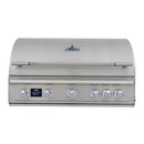 Blaze LTE PRO 40-Inch 5-Burner Built-in Gas Grill w/ Digital Temperature Screen & Rear Infrared Burner - Agent BBQ