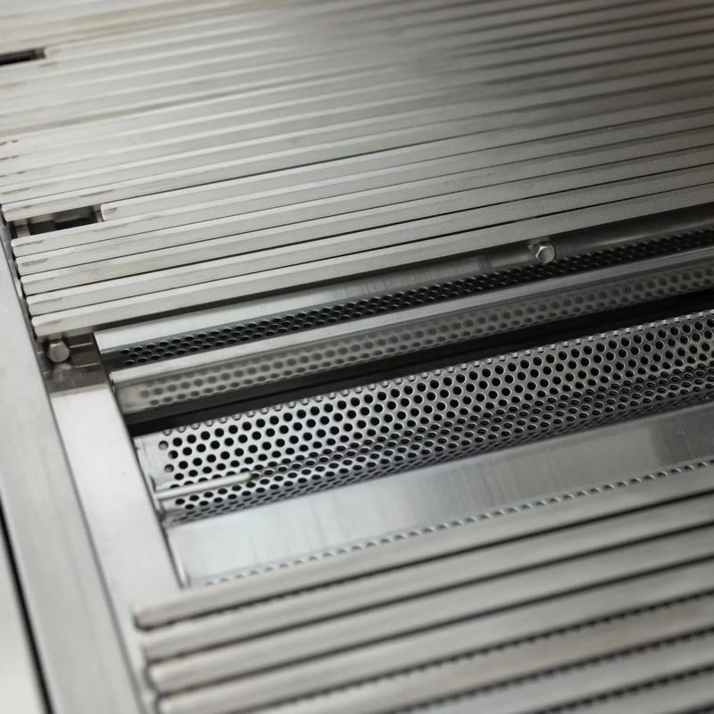 Blaze LTE PRO 40-Inch 5-Burner Built-in Gas Grill w/ Digital Temperature Screen & Rear Infrared Burner - Agent BBQ