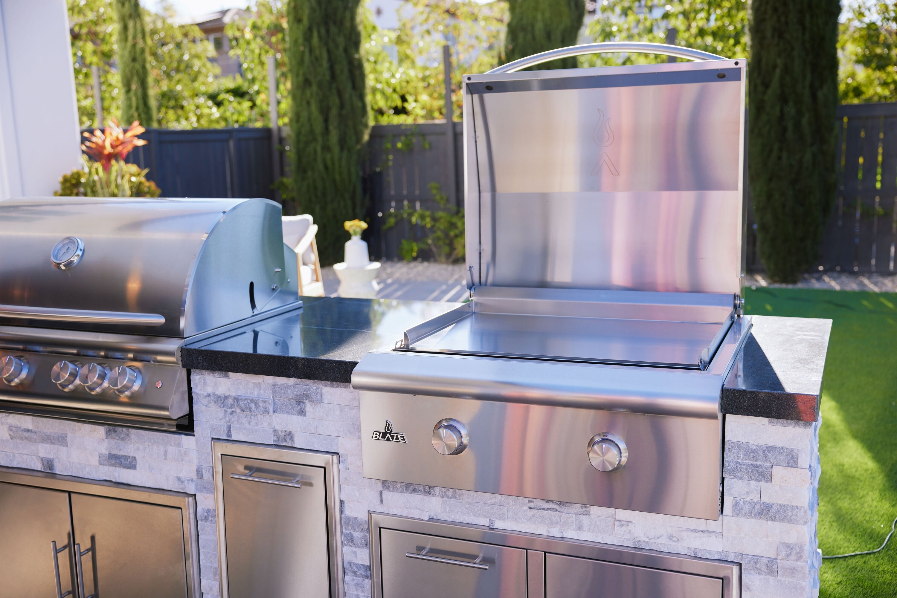 Blaze LTE+ 30-Inch Built-In Gas Griddle (BLZ-GRIDDLE-LTE3) Blaze Grills