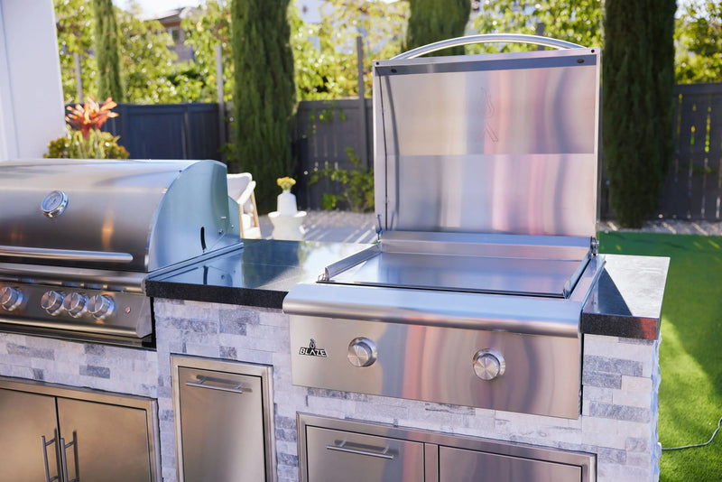 Blaze LTE+ 30-Inch Built-In Gas Griddle (BLZ-GRIDDLE-LTE3) - Agent BBQ