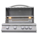 Blaze Morning Glow 10-Ft Outdoor Kitchen Island w/ 32-Inch Marine-Grade Premium LTE+ Grill & Refrigerator - Agent BBQ