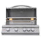 Blaze Morning Glow 10-Ft Outdoor Kitchen Island w/ 32-Inch Marine-Grade Premium LTE+ Grill & Refrigerator - Agent BBQ