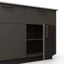 Blaze Morning Glow 10-Ft Outdoor Kitchen Island w/ 32-Inch Premium LTE+ Grill & Refrigerator - Agent BBQ