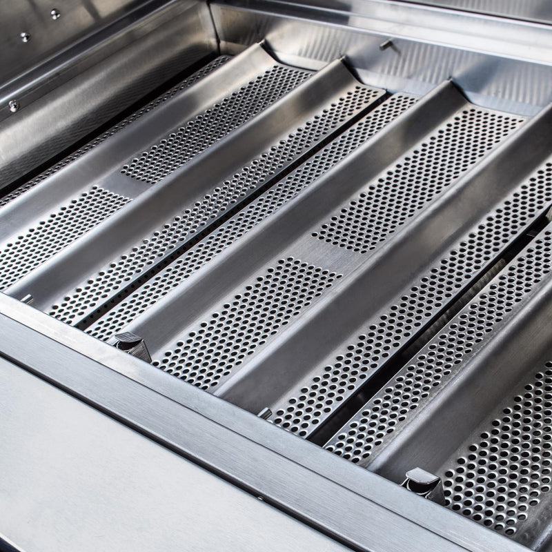 Blaze Professional LUX 34-Inch 3-Burner Built-In Grill With Rear Infrared Burner - BLZ-3PRO-NG/LP - Agent BBQ