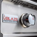 Blaze Professional LUX 34-Inch 3-Burner Built-In Grill With Rear Infrared Burner - BLZ-3PRO-NG/LP - Agent BBQ