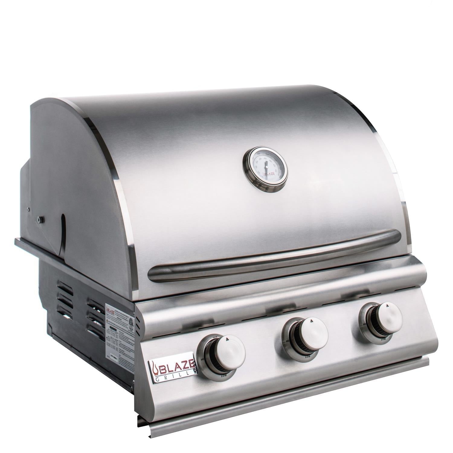 Blaze Prelude LBM 25-Inch 3-Burner Built-In Gas Grill - BLZ-3LBM-LP/NG Blaze Grills