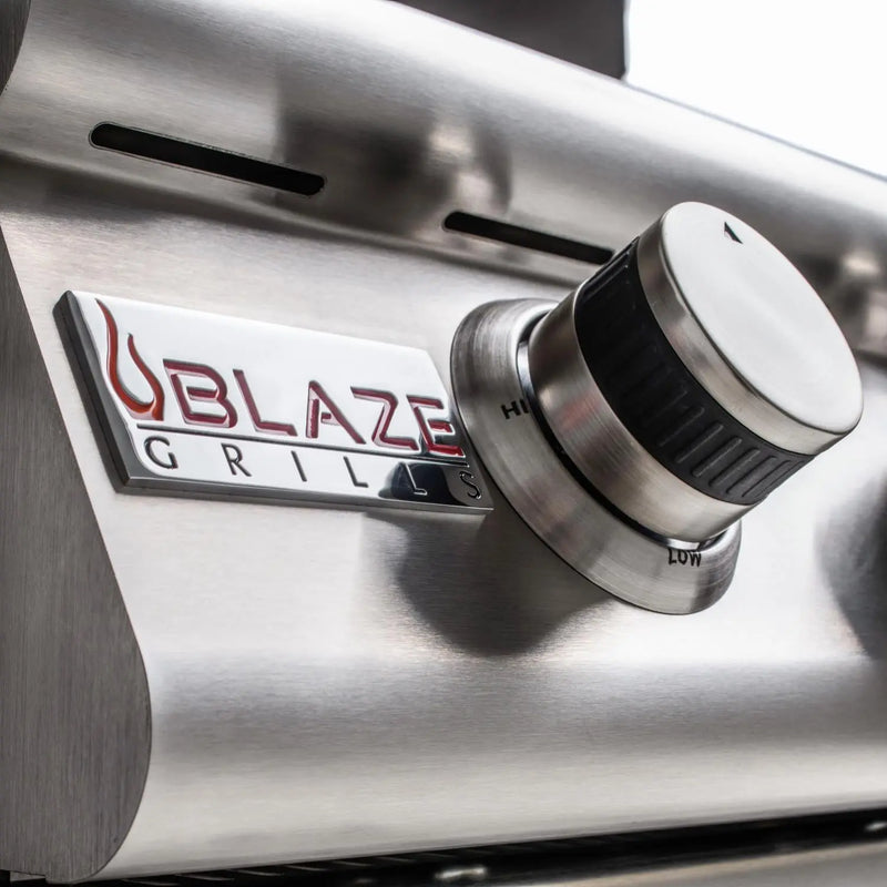 Blaze Prelude LBM 32-Inch 4-Burner Freestanding Gas Grill - BLZ-4LBM-LP/NG - Agent BBQ