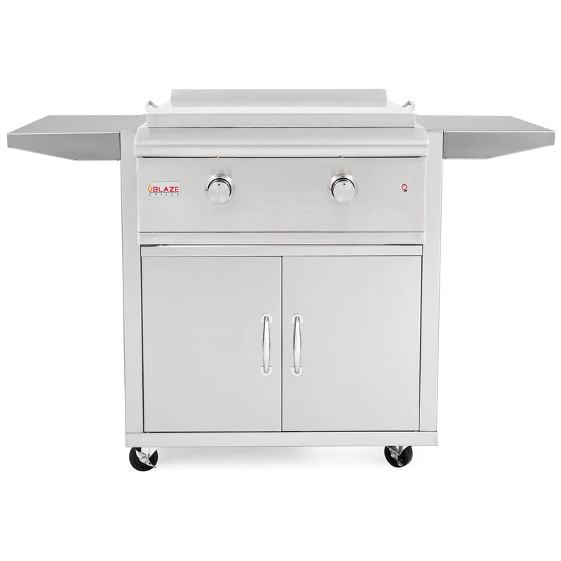 Blaze Premium LTE 30-Inch Freestanding Gas Griddle With Lights - BLZ-GRIDDLE-LTE-LP - Agent BBQ