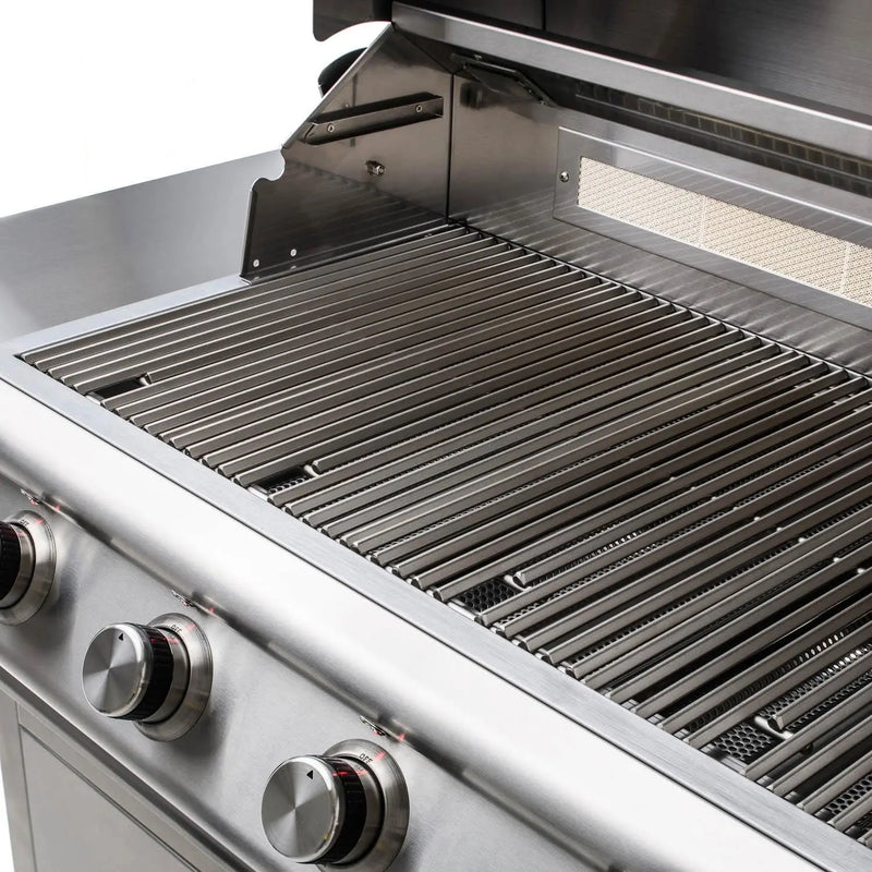 Blaze Premium LTE 32-Inch 4-Burner Built-In Gas Grill With Rear Infrared Burner & Grill Lights - BLZ-4LTE2-NG/LP - Agent BBQ