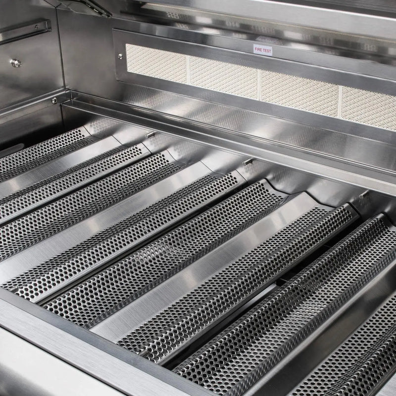 Blaze Premium LTE 32-Inch 4-Burner Built-In Gas Grill With Rear Infrared Burner & Grill Lights - BLZ-4LTE2-NG/LP - Agent BBQ