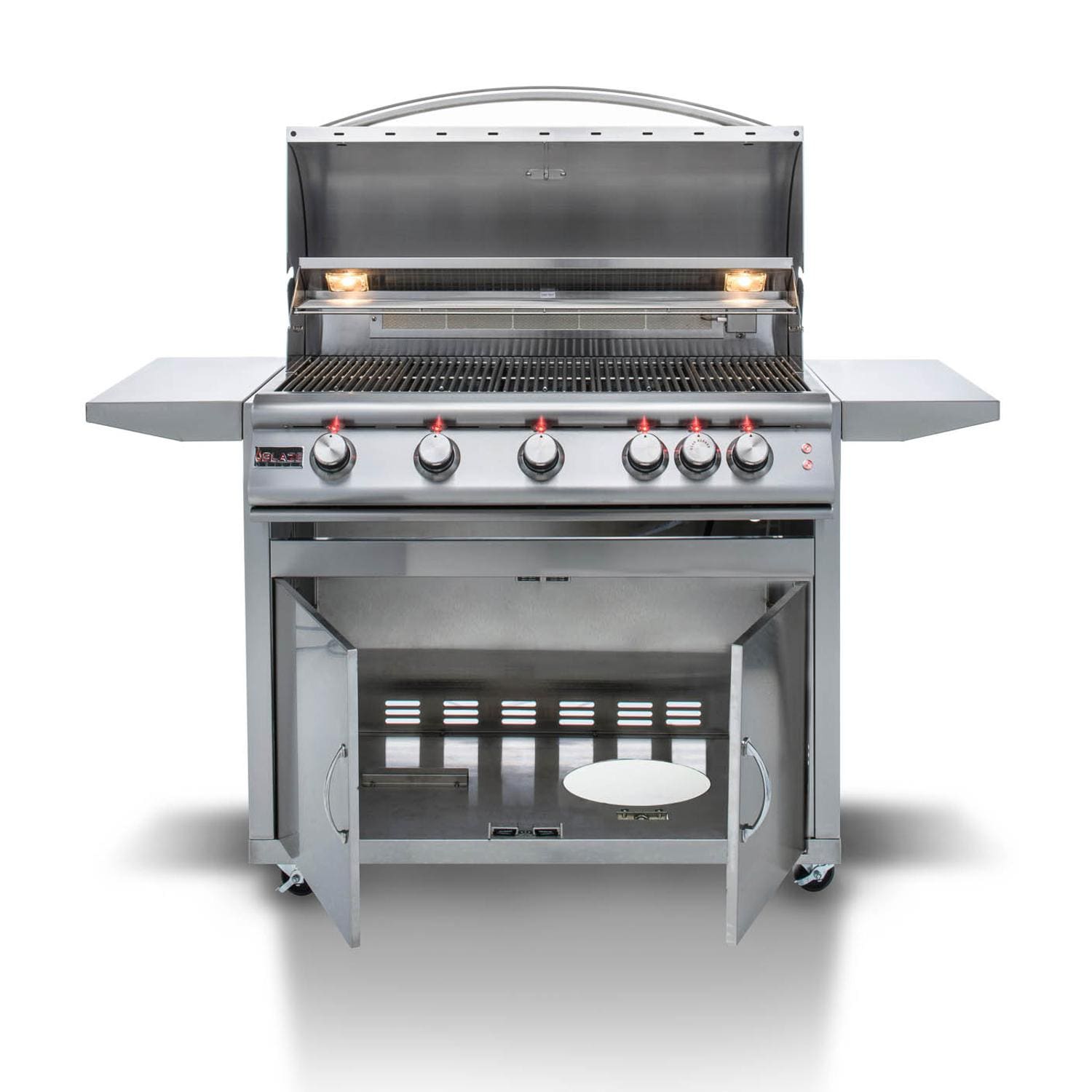Blaze Premium LTE 40-Inch 5-Burner Freestanding Gas Grill With Rear Infrared Burner & Grill Lights - BLZ-5LTE2-LP/NG Blaze Grills
