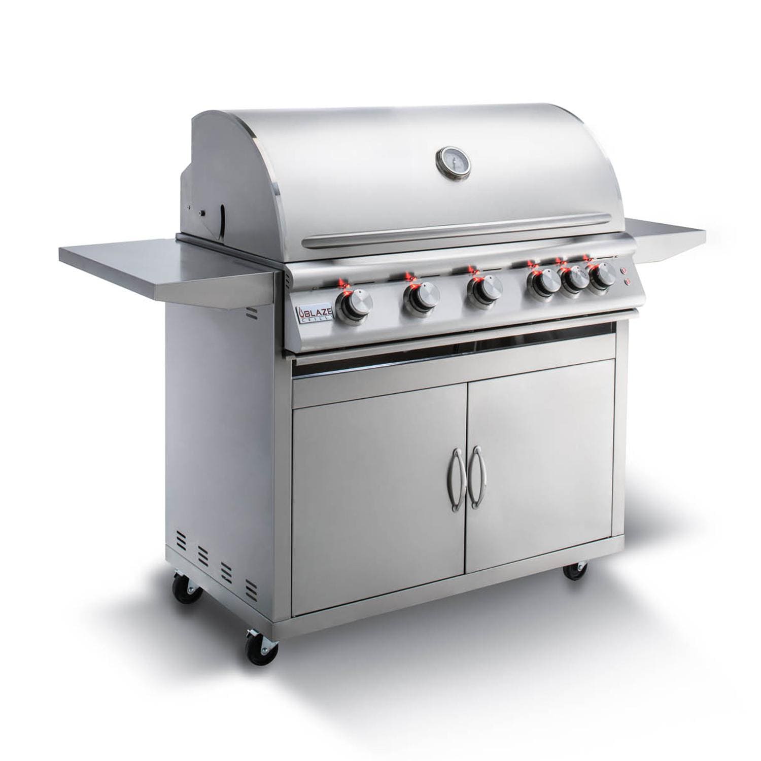 Blaze Premium LTE 40-Inch 5-Burner Freestanding Gas Grill With Rear Infrared Burner & Grill Lights - BLZ-5LTE2-LP/NG Blaze Grills