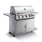 Blaze Premium LTE 40-Inch 5-Burner Freestanding Gas Grill With Rear Infrared Burner & Grill Lights - BLZ-5LTE2-LP/NG - Agent BBQ