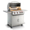 Blaze Premium LTE Marine Grade 32-Inch 4-Burner Freestanding Gas Grill With Rear Infrared Burner & Grill Lights - BLZ-4LTE2MG-LP/NG - Agent BBQ