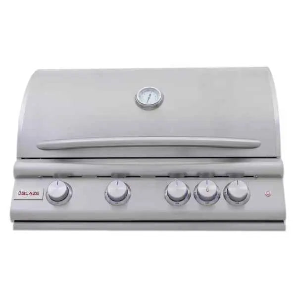 Blaze Premium LTE+ 32-Inch Gas Grill W/ Rear Infrared Burner & Lift-Assist Hood - BLZ-4LTE3 - Agent BBQ