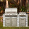 Blaze Premium LTE+ 32-Inch Gas Grill W/ Rear Infrared Burner & Lift-Assist Hood - BLZ-4LTE3 - Agent BBQ
