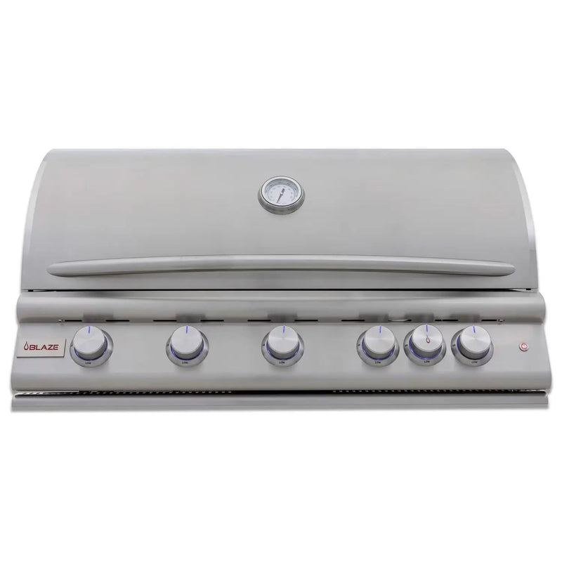 Blaze Premium LTE+ 40-Inch Gas Grill W/ Rear Infrared Burner & Lift-Assist Hood - BLZ-5LTE3 - Agent BBQ