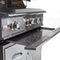 Blaze Professional LUX 34-Inch 3-Burner Freestanding Gas Grill With Rear Infrared Burner - BLZ-3PRO-LP/NG - Agent BBQ