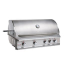 Blaze Professional LUX 44-Inch 4-Burner Built-In Natural Gas Grill With Rear Infrared Burner - BLZ-4PRO-NG/LP - Agent BBQ