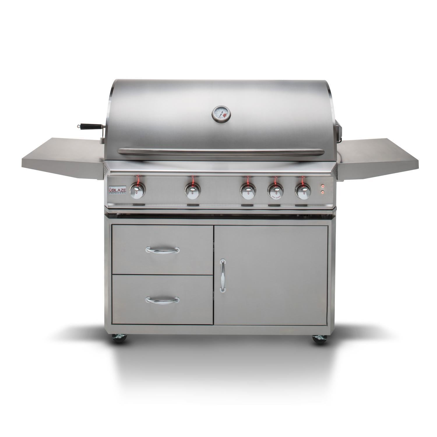 Blaze Professional LUX 44-Inch 4-Burner Freestanding Gas Grill With Rear Infrared Burner - BLZ-4PRO-LP/NG Blaze Grills