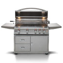 Blaze Professional LUX 44-Inch 4-Burner Freestanding Gas Grill With Rear Infrared Burner - BLZ-4PRO-LP/NG - Agent BBQ