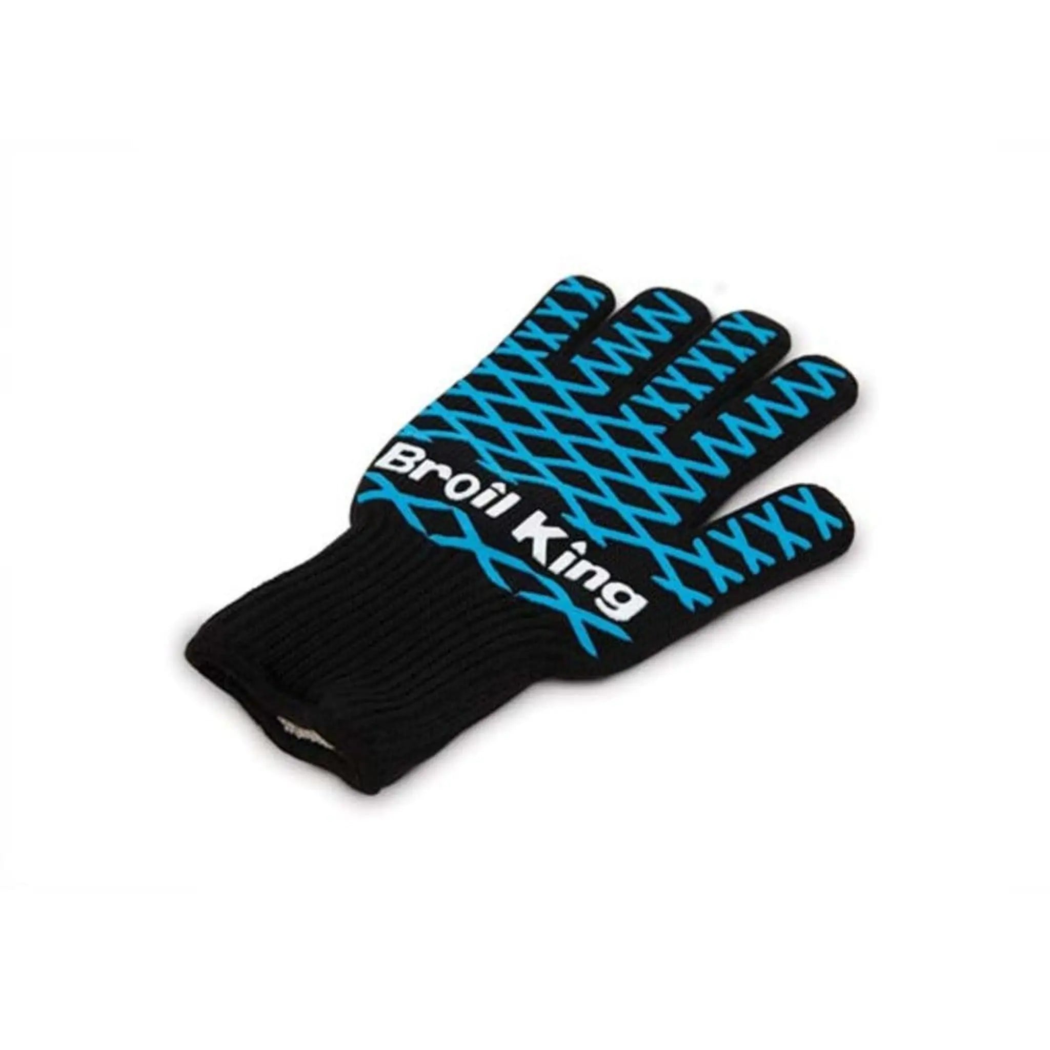 Broil King 11" Single Black w/ Blue Accents Grilling Glove Broil King