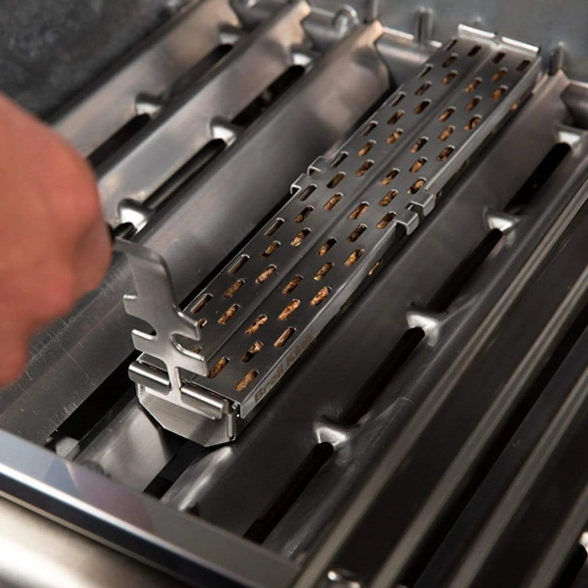 Broil King 12" Stainless Steel Pellet Smoker Box Broil King