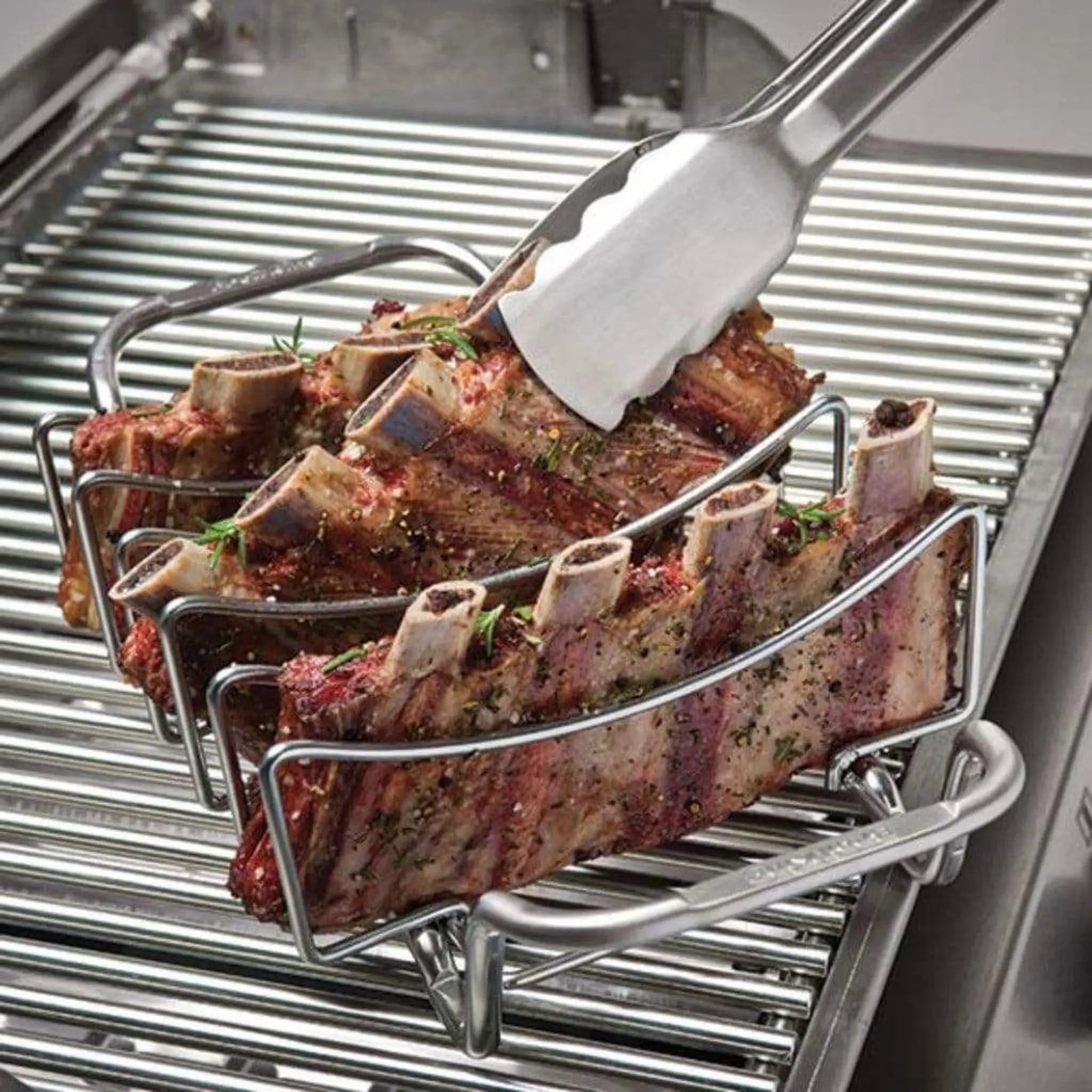 Broil King 15" Stainless Steel Imperial Rib and Roast Rack Broil King