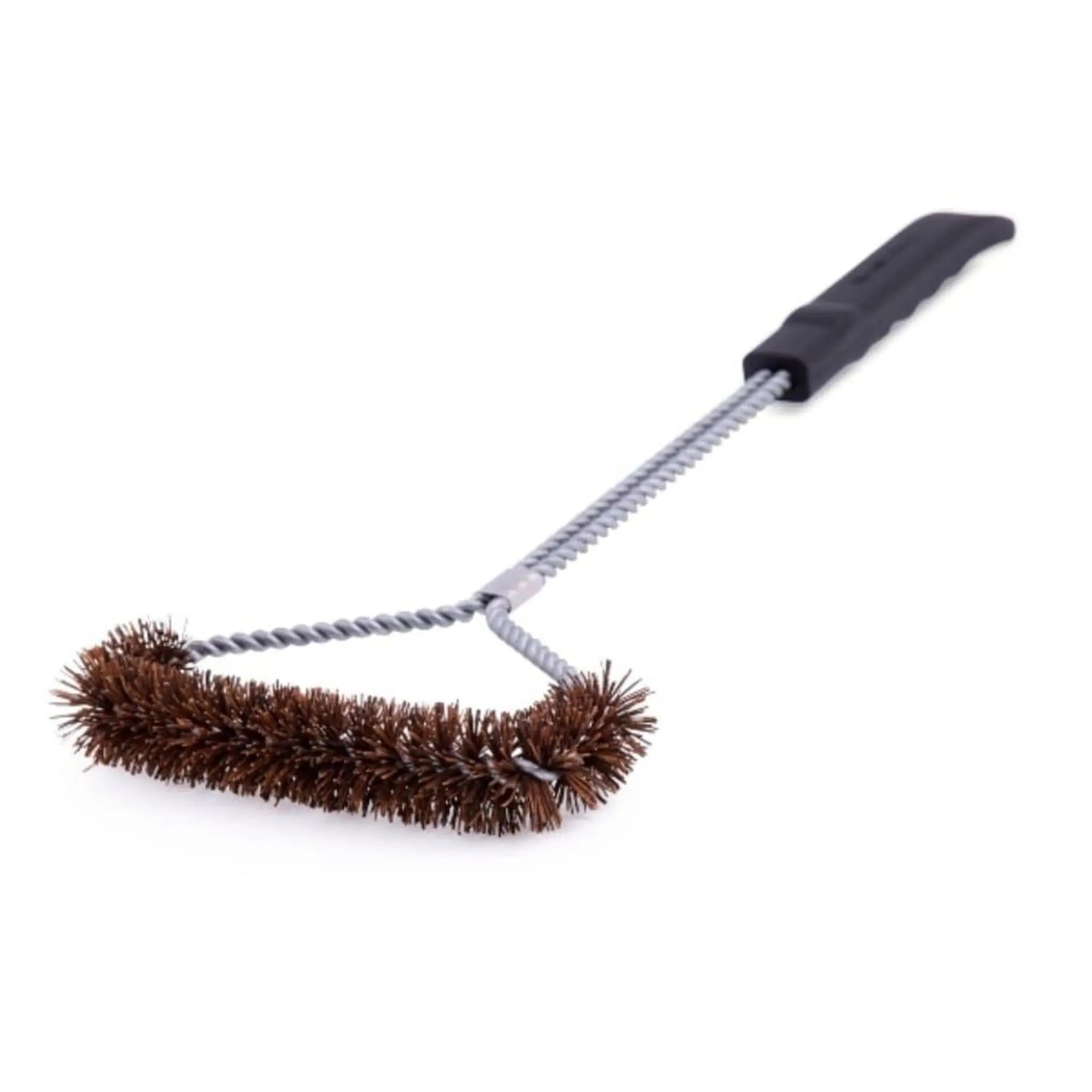 Broil King 18" Twisted Palmyra Tri-Head Wide Grill Brush Broil King