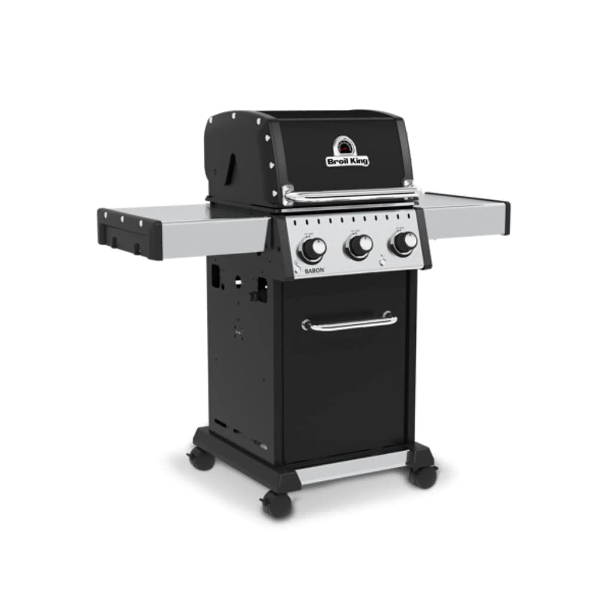 Broil King 50" 3-Burner Black Baron 320 Pro Gas Grill Broil King