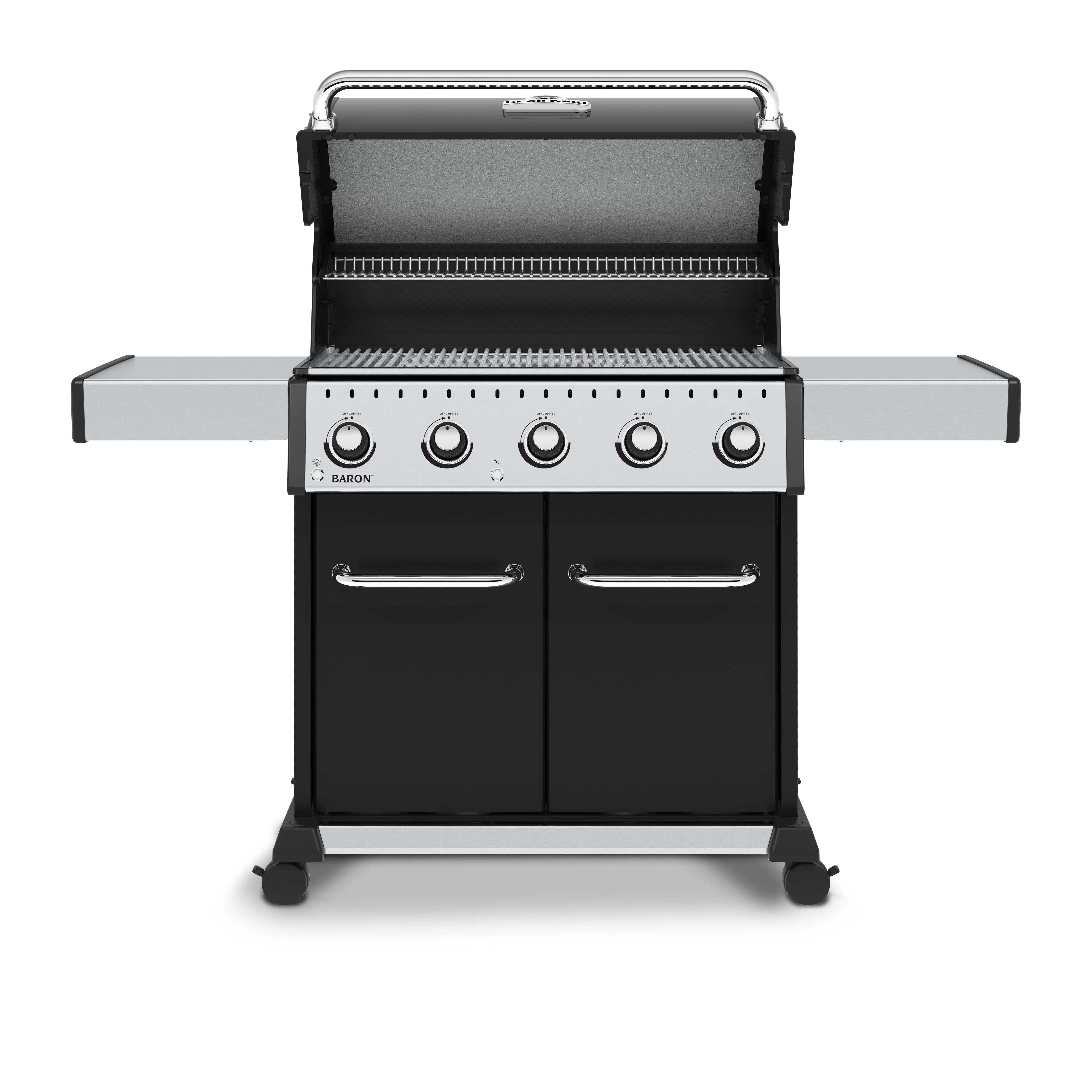 Broil King Baron 520 PRO Freestanding Grill, 5-Burner w/Side Burner Broil King