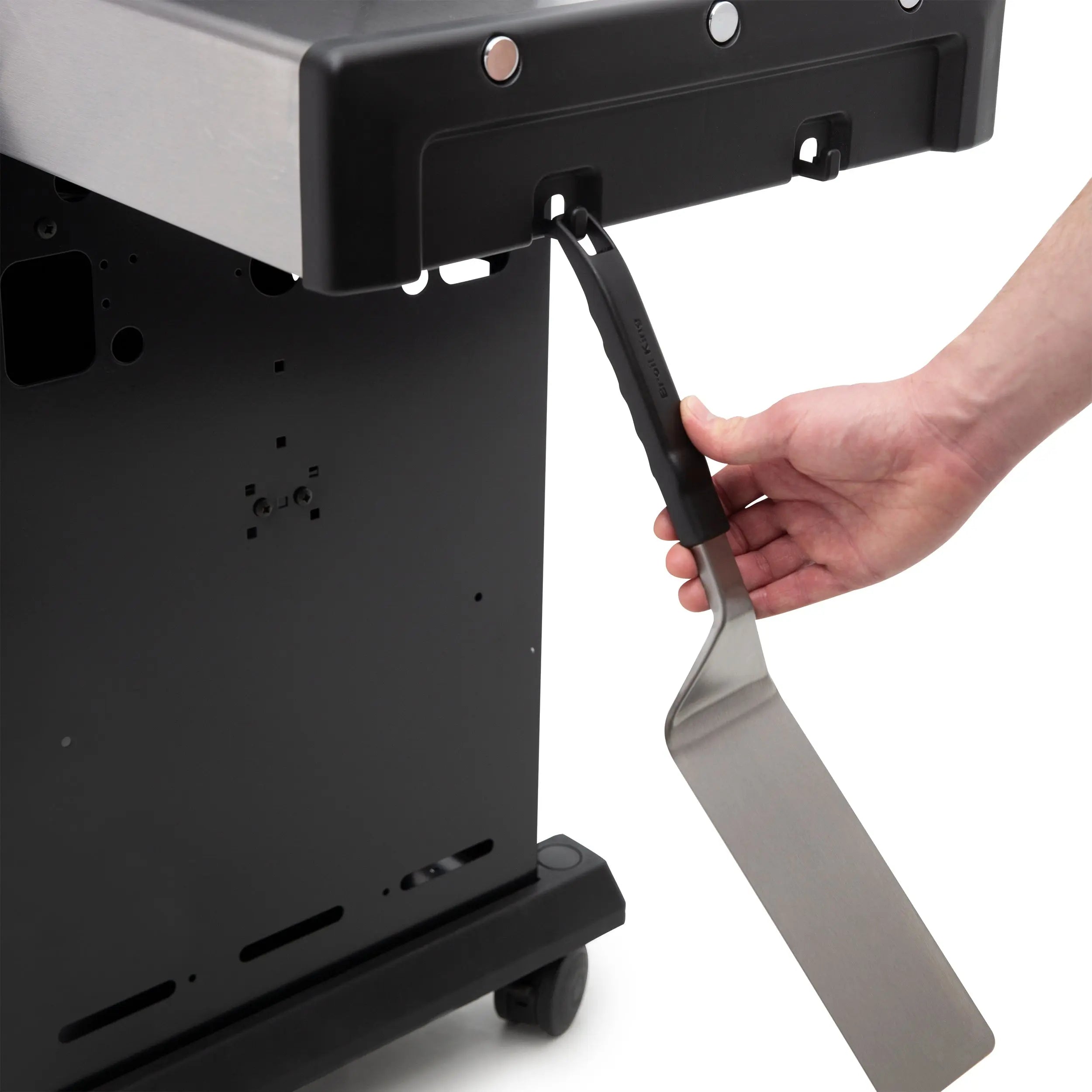 Broil King Baron S 440 PRO 4-Burner Freestanding Gas Grill -  with Infrared Side Burner Broil King