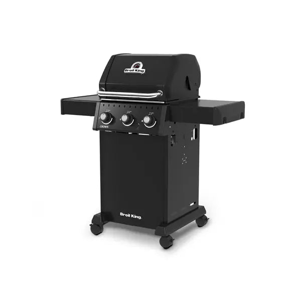 Broil King Crown 310 46" 3-Burner Black Propane Gas Grill Broil King
