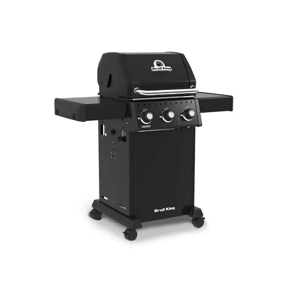 Broil King Crown 310 46" 3-Burner Black Propane Gas Grill Broil King