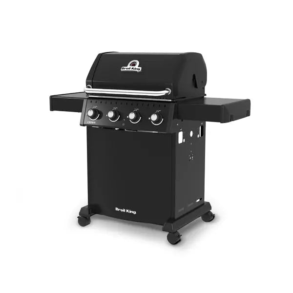 Broil King Crown 410 46" 3-Burner Black Propane Gas Grill Broil King