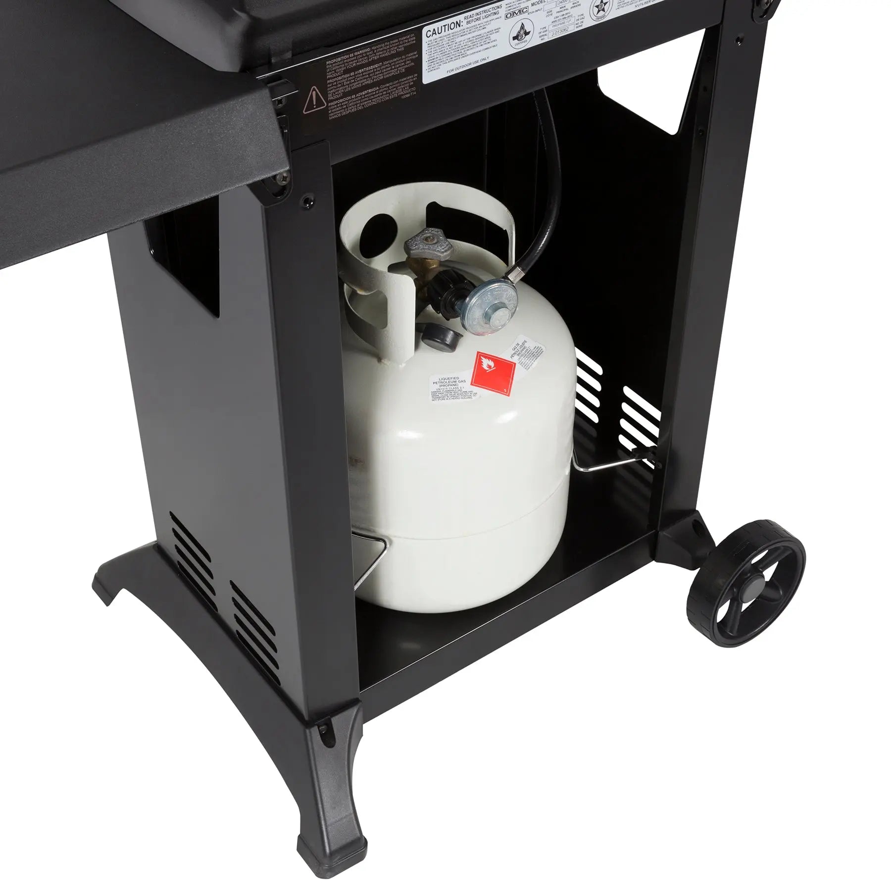 Broil King Gem 310 3-Burner Propane Grill with Drop-Down Side Shelves Broil King
