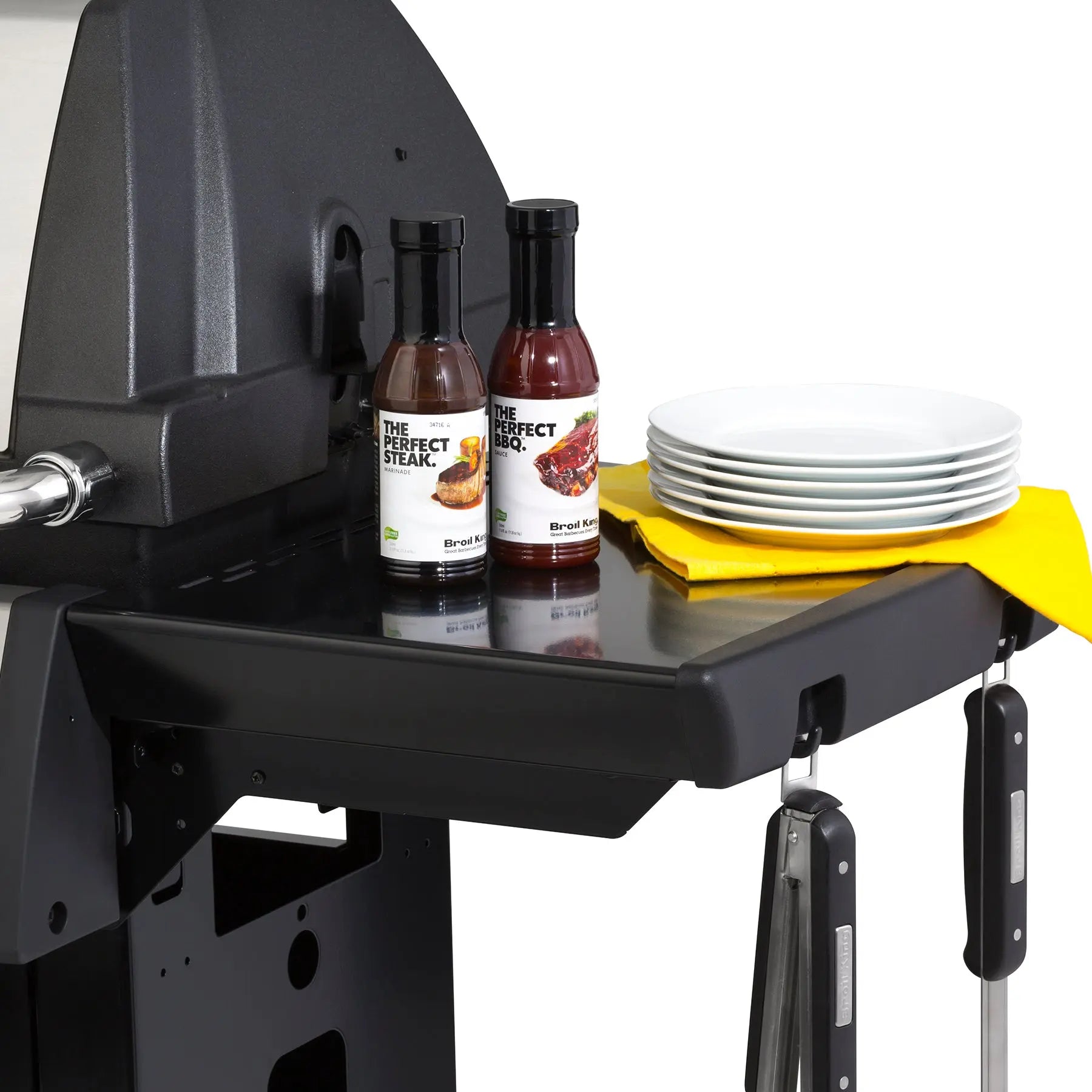 Broil King Monarch 340 3-Burner Freestanding Grill with Side Burner Broil King