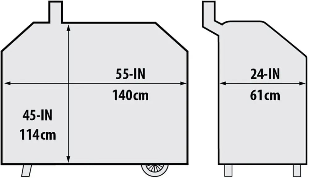 Broil King Premium Grill Cover For Regal Pellet/Charcoal 400 Broil King