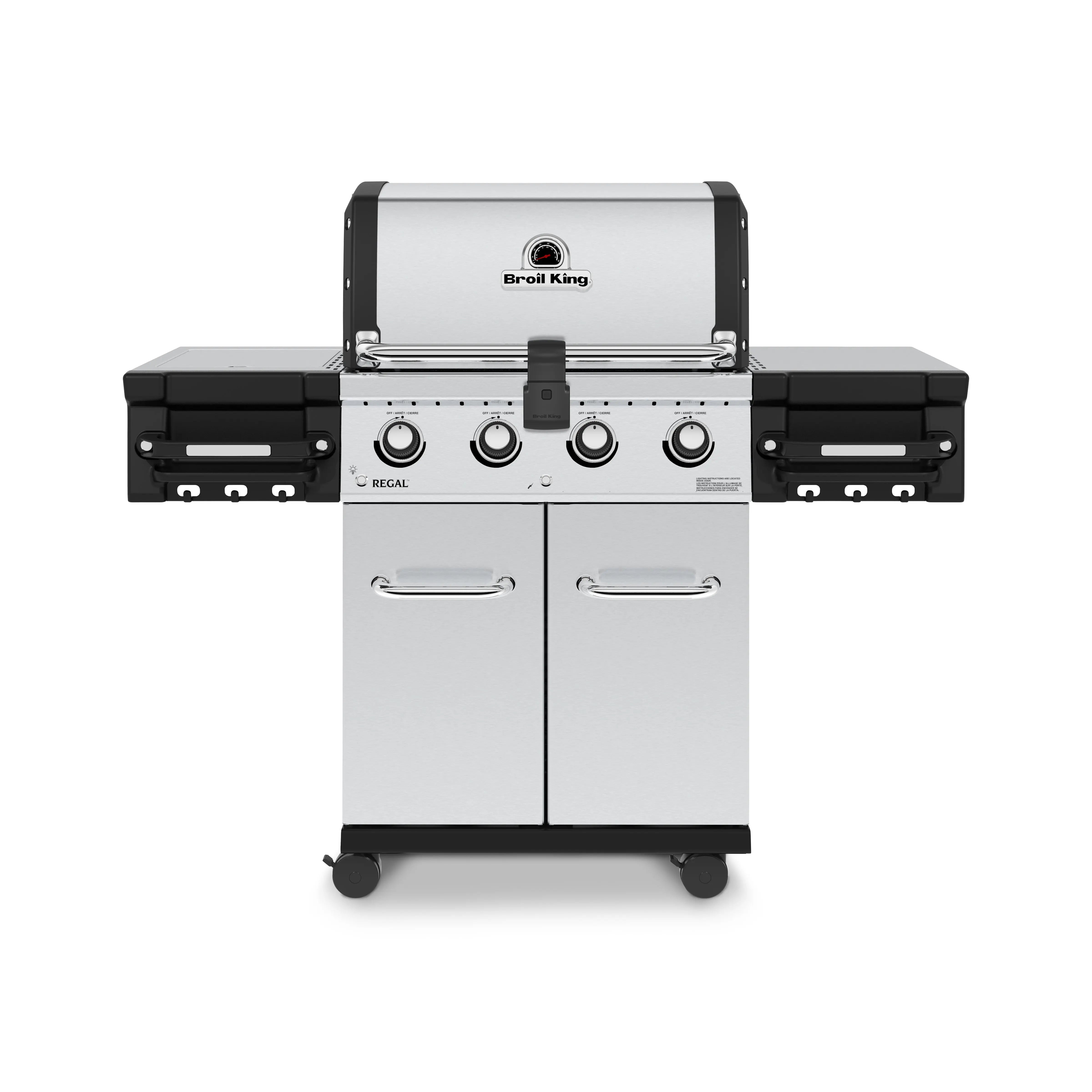 Broil King Regal S 420 Pro 4-Burner Gas Grill - Stainless Steel Broil King
