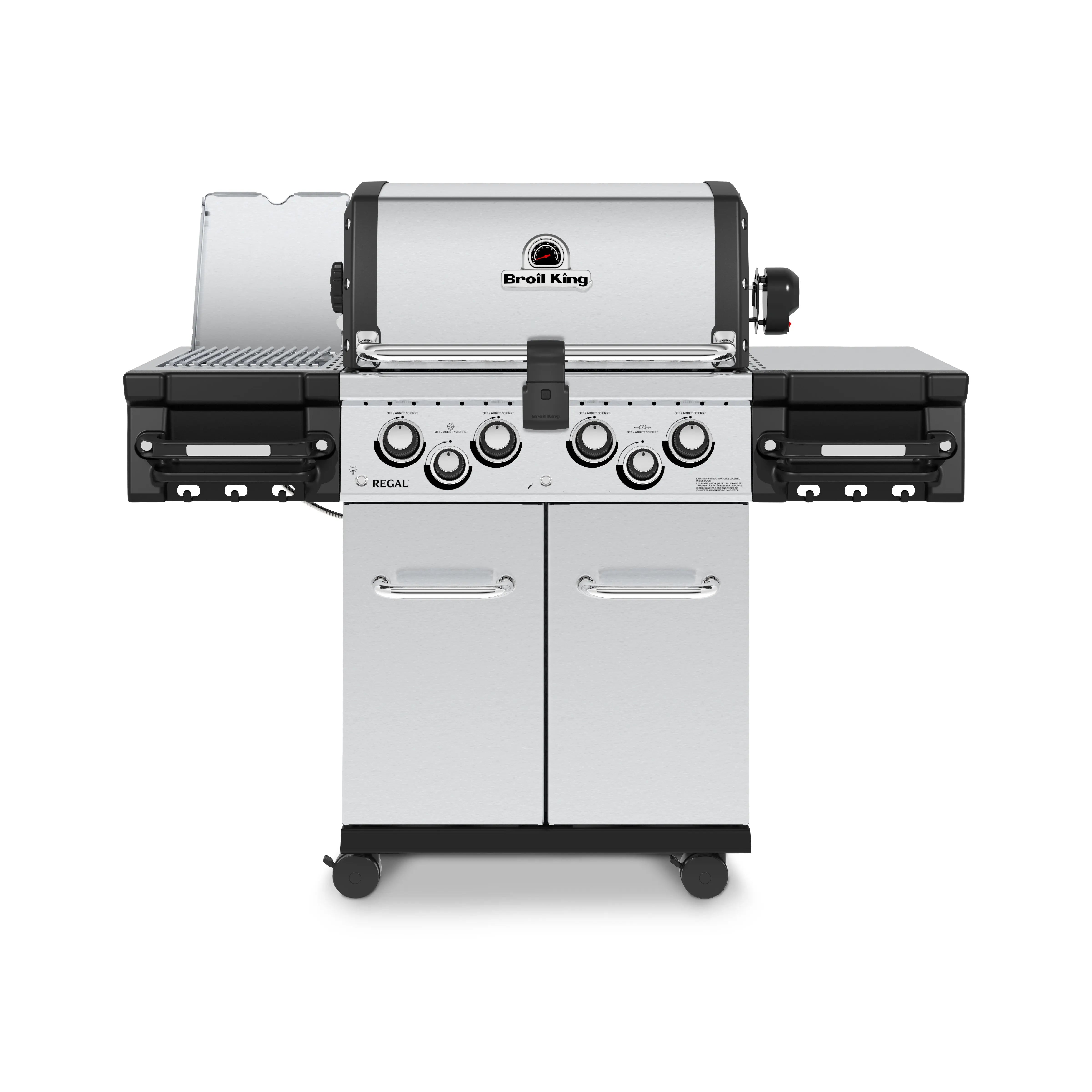 Broil King Regal S 490 Pro IR 4-Burner Gas Grill - Stainless Steel Broil King